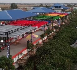 Bạt che ngoài trời loại tốt Tại Mái hiên Đại Thành Vũng Tàu